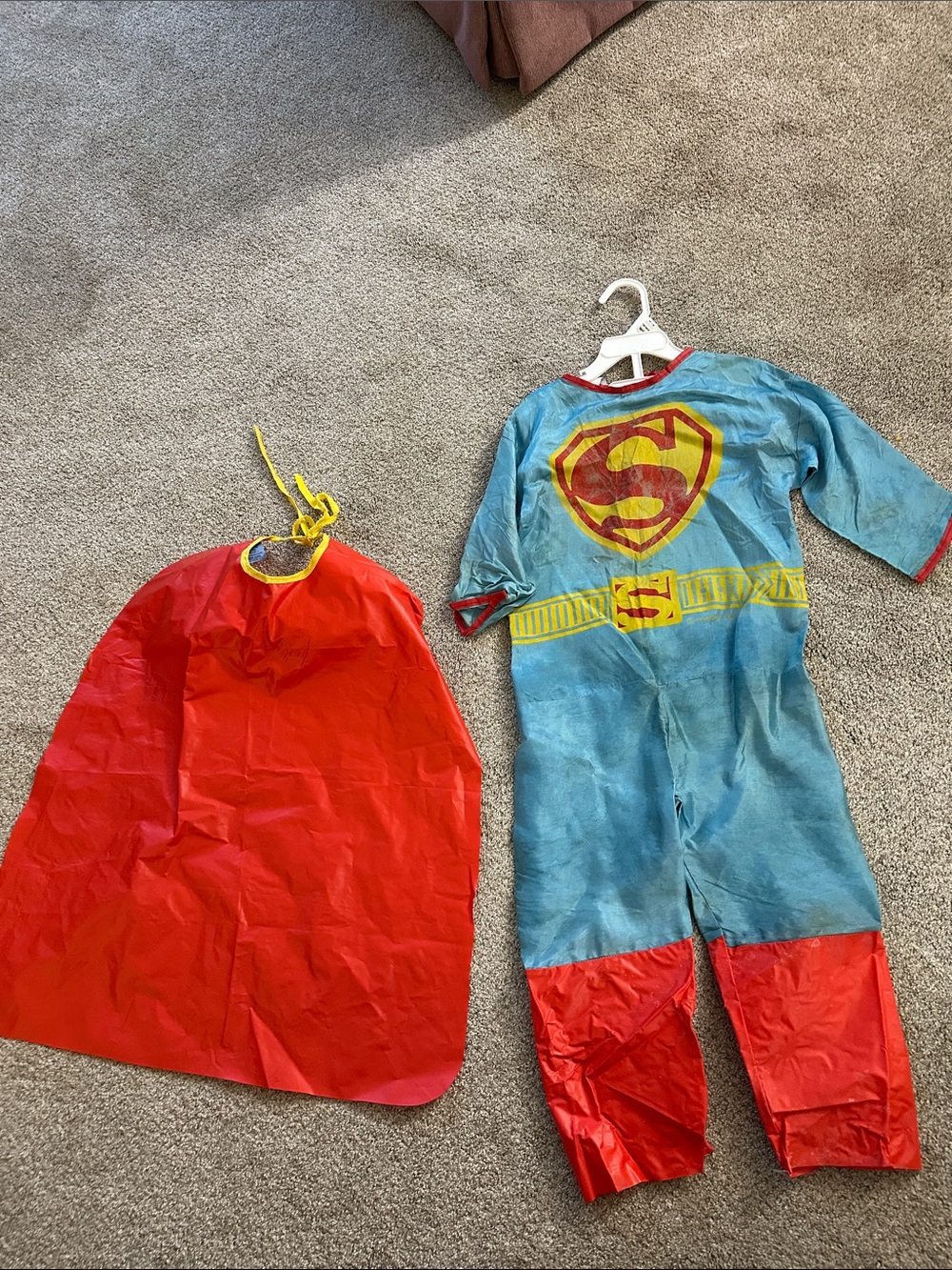 Vintage Superman 1970 costume